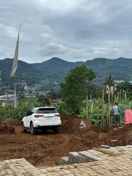 Tanah di Puncak 500m2 2 menit ke jalan provinsi
