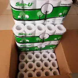 Tissue toilet see-u