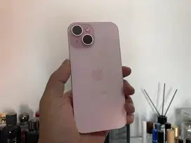 iPhone 15 128Gb Pink Ex iBox Fullset No Minus COD Bandung