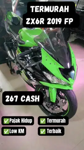 Kawasaki Zx6r 2019 | Termurah 267 CASH !!!