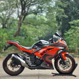 KAWASAKI NINJA 250 FI ABS SE 2014 ORANGE KM 5K ASLI PAJAK PANJANG
