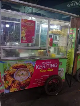 Dijual gerobak alumunium bekas