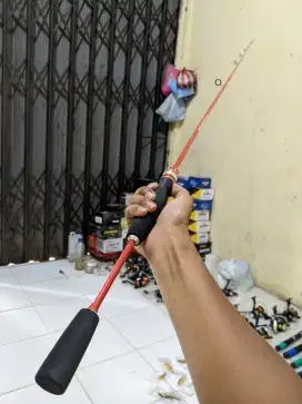 Joran Fiber solid panjang 2.10 Meter Lentur UL 2-6 LB BARU Mewah Murah