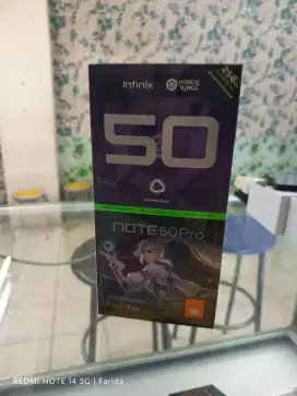 Infinix note 50 pro 8+8/256gb baru garansi resmi bisa TT Kredit