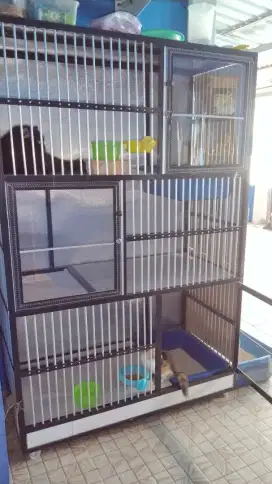 Kandang kucing 3 lantai