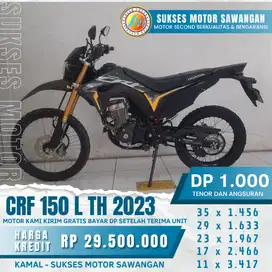 HONDA CRF 150 L TH 2023 CASH/KREDIT PAJAK ON SIAP PAKAI GUYS
