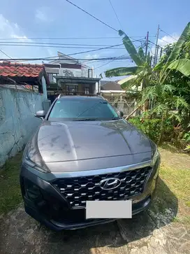Jual Santa Fe XG 2019 Abu-Abu Bensin MULUS!!!