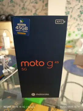 Motorola moto g45 5G 8/256gb baru garansi resmi bisa TT Kredit