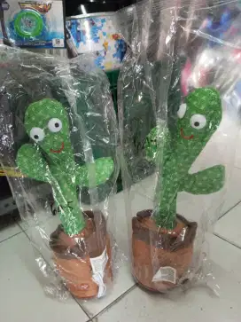 Mainan anak kaktus goyang