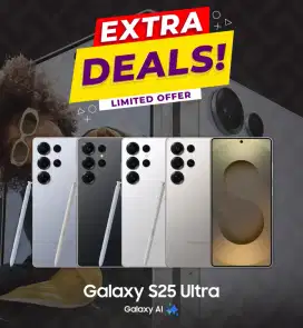 Samsung Galaxy S25 Ultra 12/256 garansi resmi, cash n kredit