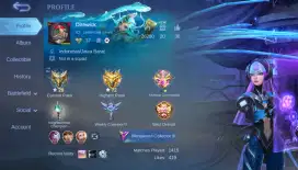 Akun Mobile Legends - Selena Zenith