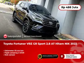 Toyota Fortuner VRZ GR Sport Kicksensor 2.8 AT Hitam 2022/2023