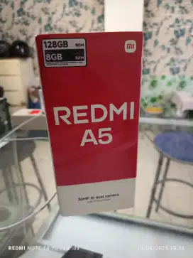 Redmi A5 4+4/128gb baru garansi resmi bisa TT Kredit
