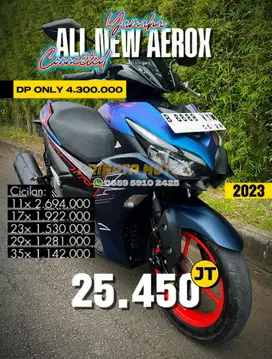 DP 4.3 Jutaan Yamaha Aerox Cyber City 2023