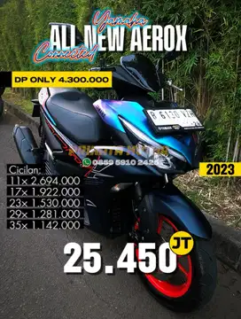 DP 4.3 Jutaan Yamaha Aerox Cyber City 2023