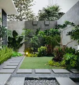 Jasa pembuatan taman kering taman pertikal taman bermain dll #39