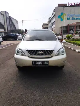 TOYOTA HARRIER L Premium 2007 warna SILVER pemakaian 2008 A/T.