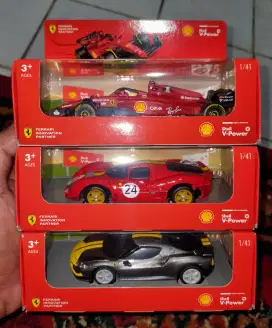 Diecast shell limited edition ferrari