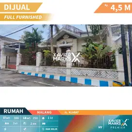 Dijual Rumah di Klabat Dieng Malang Kota Furnished Full