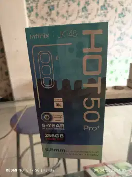 Infinix hot 50 pro plus 8+8/256gb baru garansi resmi bisa TT Kredit
