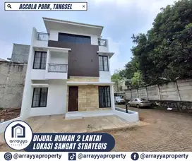 RUMAH BARU HOOK 2 LANTAI CLUSTER ACCOLA PARK SERPONG -GL106