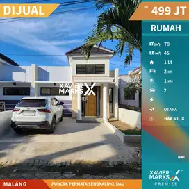 Dijual Rumah Baru di Puncak permata sengkaling Dau Malang