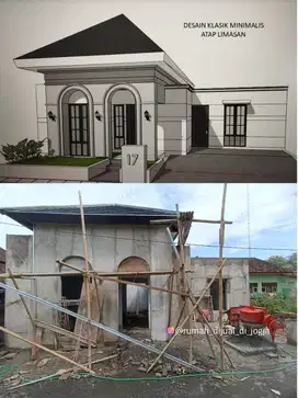 Rumah dekat Kampus Mercubuana di Jl Wates KM 9 Sedayu Proses Bangun