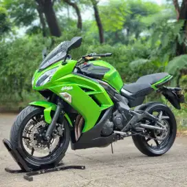 KAWASAKI NINJA 650 ER6F 2012 GREEN KM 13K AJA PAJAK PANJANG