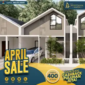 Rumah Satu Lantai, Desain Modern Harga 400 Jutaan , Bebas Asap Pabrik