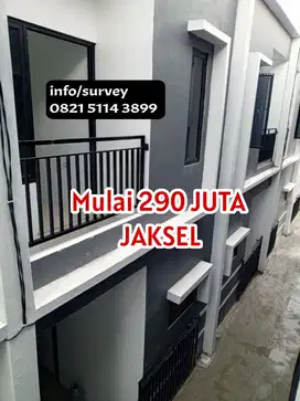 Dijual Rumah 2 Lantai SHM Akses motor di Jagakarsa Jakarta Selatan