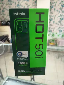 Infinix hot 50i 6+6/128gb baru garansi resmi bisa TT Kredit