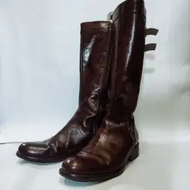 Sepatu Boots Kulit Untuk Wanita Musim Dingin • Freeflex Leather Boots