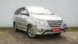 INNOVA V 2.0 MATIC 2014| LOW KM| Garansi Sparepart 1thn| Free Coating