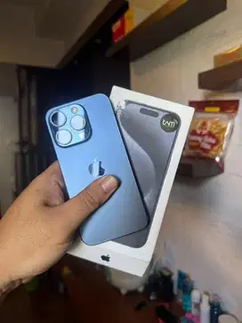 Iphone 15 pro internal 128GB iBox fullset bawaan masih ada semua