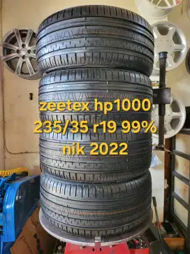 4 pcs 235/35 r19 99% nik 2022 zeetex hp1000