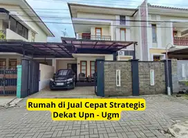 Rumah Dekat UGM dan UPN Dijual Cepat