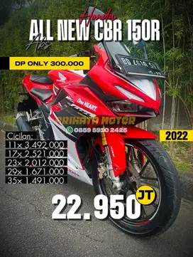 DP 300 Ribuan Honda  CBR 150 R ABS 2022