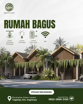 Perumahan Baru Sistem Smart Home Lokasi di Tengah Kota Salatiga