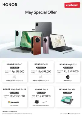 PROMO HONOR Periode 1-30 may