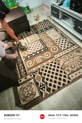 Karpet 175x210 Coklat