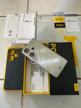 Poco F6 5G ram 8/256 warna titanium like new
