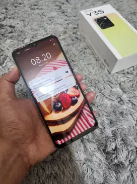 Vivo Y35 8+4/128GB fullset ori mulus nominus