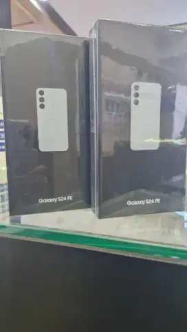 Samsung S24 fe 256gb garansi resmi sein||segel