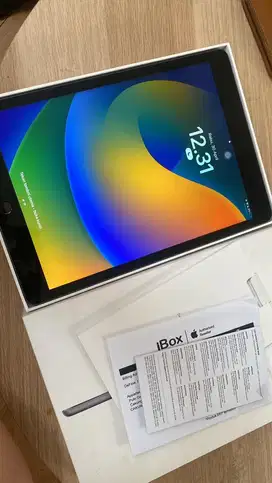 Ipad gen 9 Ibox 64gb like a new