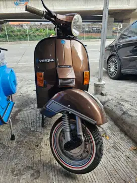 Vespa New PX siap di gas
