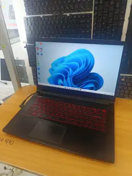 Laptop Spec game Msi GF63 Thin 15,6 Mulus, Bisa Buat, Editing, Desain
