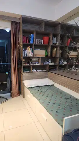 Sewa Apartemen Puri Mansion Studio Furnished View Pool, Kembangan