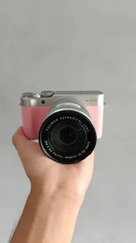 FUJIFILM X-A10 + KIT PINK