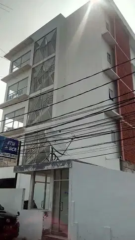 DIJUAL GEDUNG KEBON JERUK KOSTAN 83 KAMAR, 5 LANTAI,BAGUS,KODE JF