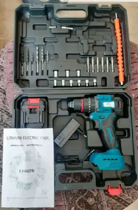 BOR BATRE BARU MULTI FUNGSI DENGAN 3 MODE PENGEBORAN DINAMO BRUSHLES